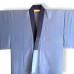 JUBAN HOMME BLEU  EN SOIE D'ÉTÉ NON DOUBLÉ 007-159 (LL)